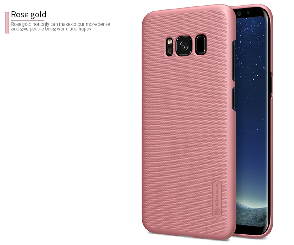 Для samsung Galaxy S8/S8 Plus чехол Nillkin супер матовый защитный чехол s задняя крышка для samsung Galaxy S8 plus с подарком