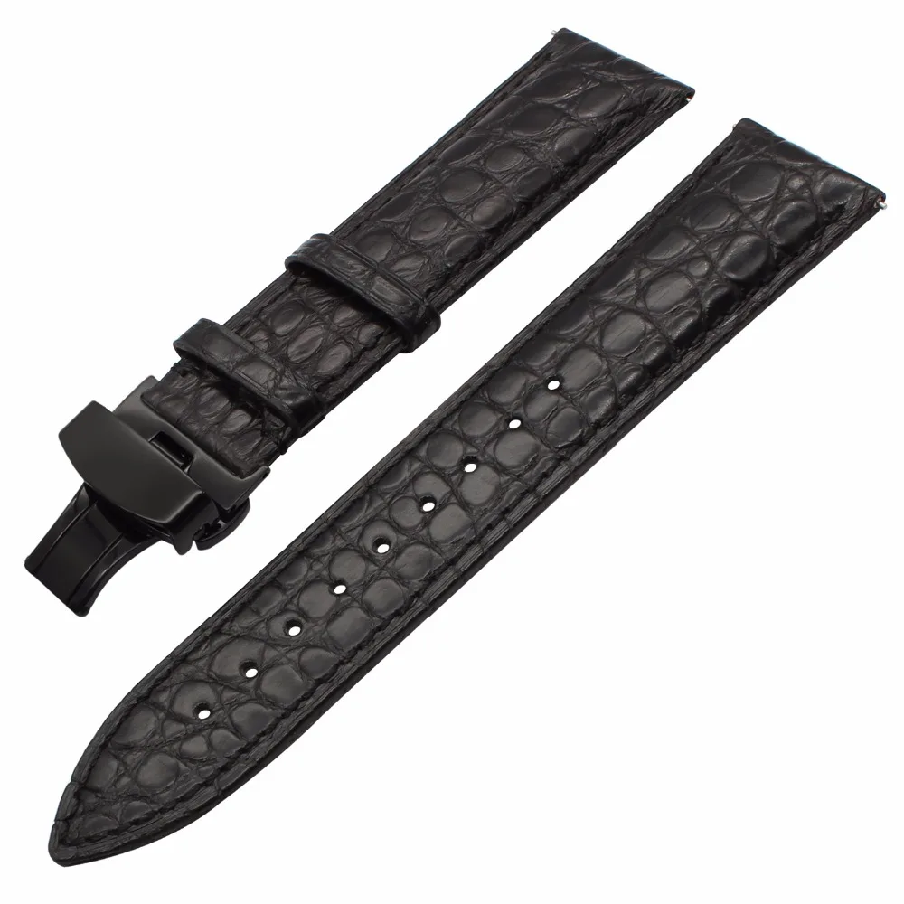 Ремешок для часов из натуральной кожи аллигатора 18 мм 20 22 Breitling Avenger Montbriliant Super Ocean