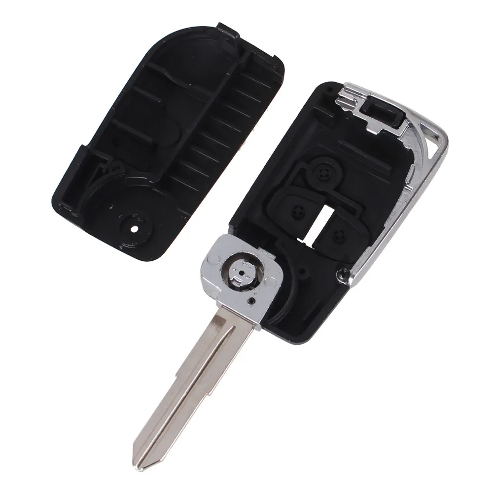 KEYYOU модифицированный складной чехол для автомобильного ключа с 3 кнопками и