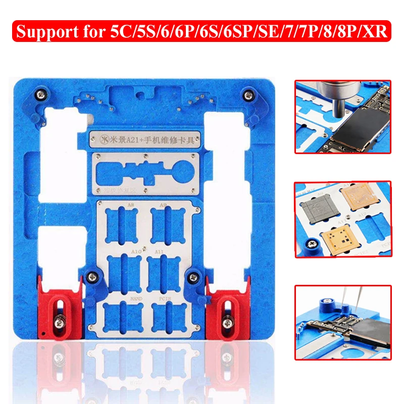 Монтажная плата PCB держатель Jig приспособление рабочая станция для iPhone XR 8 8P 7 6S 6