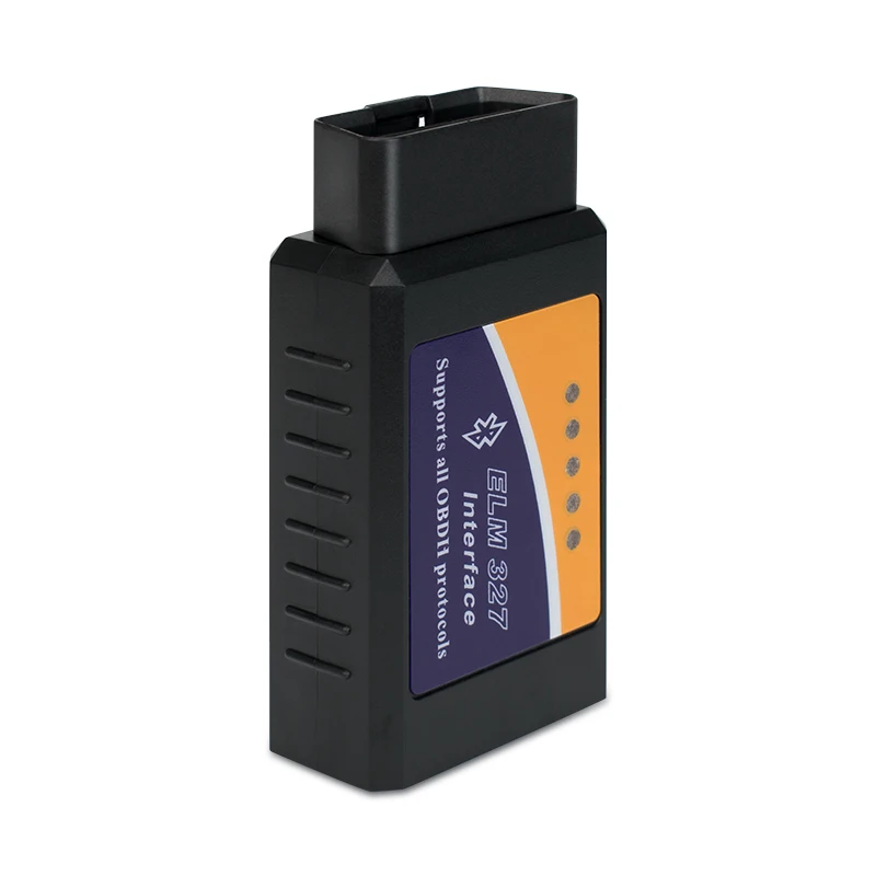 Универсальный автомобильный OBD OBD-II elm327 bluetooth obd2 диагностический инструмент ELM 327 V2.1 Bluetooth автомобильный интерфейс сканер работает на Android