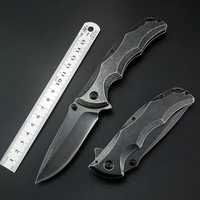 tactical speical folding knife stonewash steel handleblade survival camping hunting folding knife outdoor fruit knifes top tool