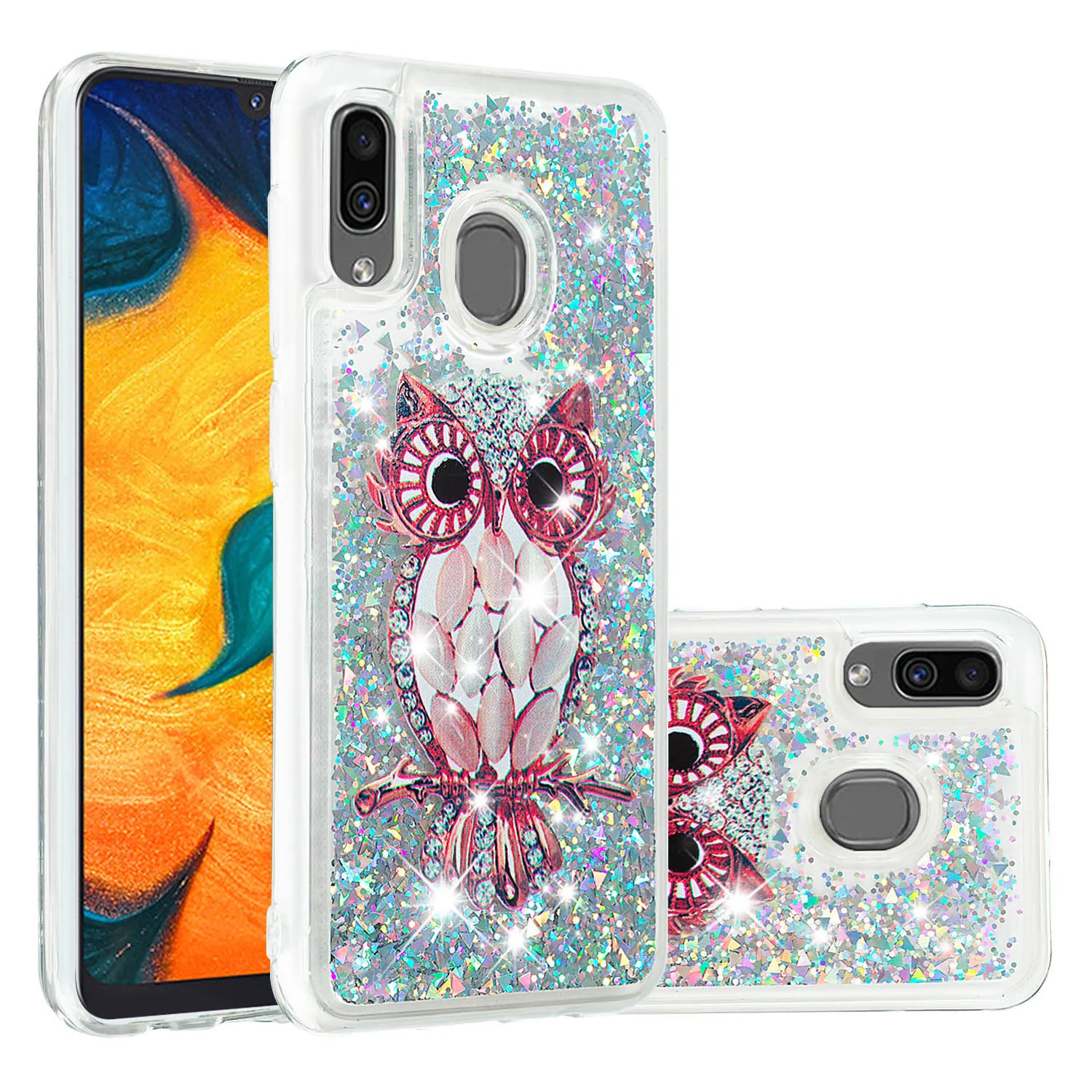 Мягкий ТПУ чехол XINGDUO для huawei P20 P30 PRO Lite с милым 3d рисунком блестящими блестками и