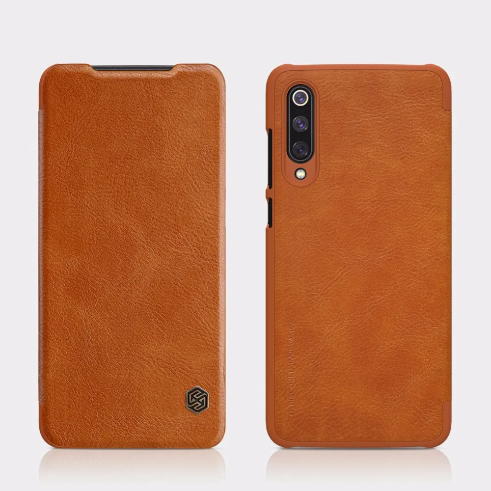 Для Xiao mi 9 mi 9 Explore ore Case NILLKIN Qin Бизнес Флип кожаный чехол для Xiao mi 9 mi 9 Explore ore слот для карт задняя крышка чехол для телефона