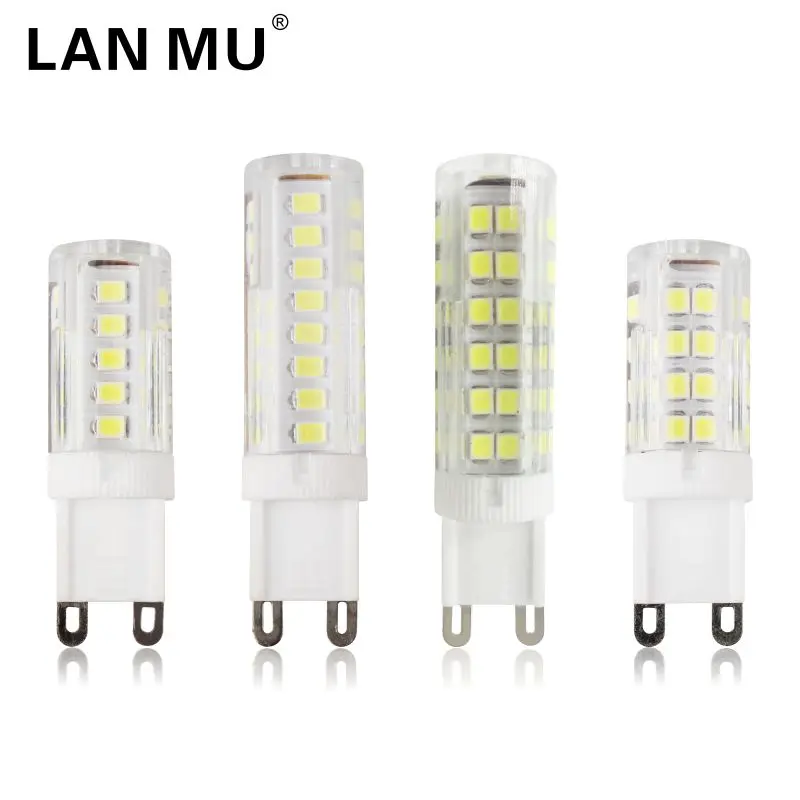 LAN MU G9 светодиодный светильник 3 Вт 5 7 SMD 2835 переменный ток 220 в 230 240 керамический