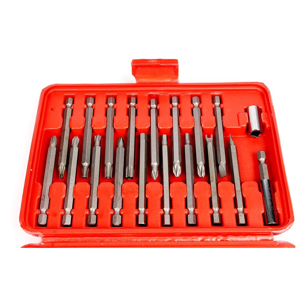 98PCS Security Tamper Proof Torx Hex Star Bit Spanner Set Electrical Screwdriver Rod Holder Sleeve Multipurpose Repair Tool | Инструменты