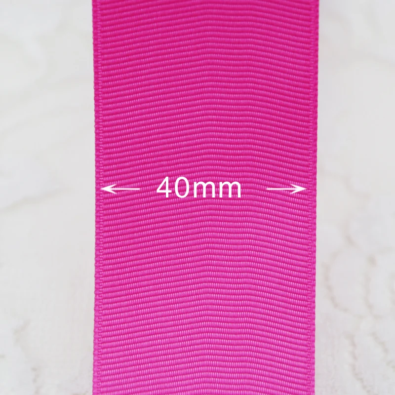 (10 meters/lot) 40mm Rose Red Grosgrain Ribbon Wholesale gift wrap Christmas decoration ribbons | Дом и сад