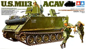 TAMIYA 1/35 масштабные модели 35135 US M113 ACAV кавалерийская атака бронированная машина