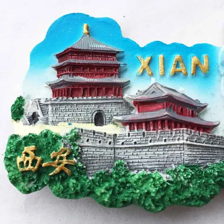 Shaanxi Xi'an достопримечательность старинная городская стена терракотовые воины и