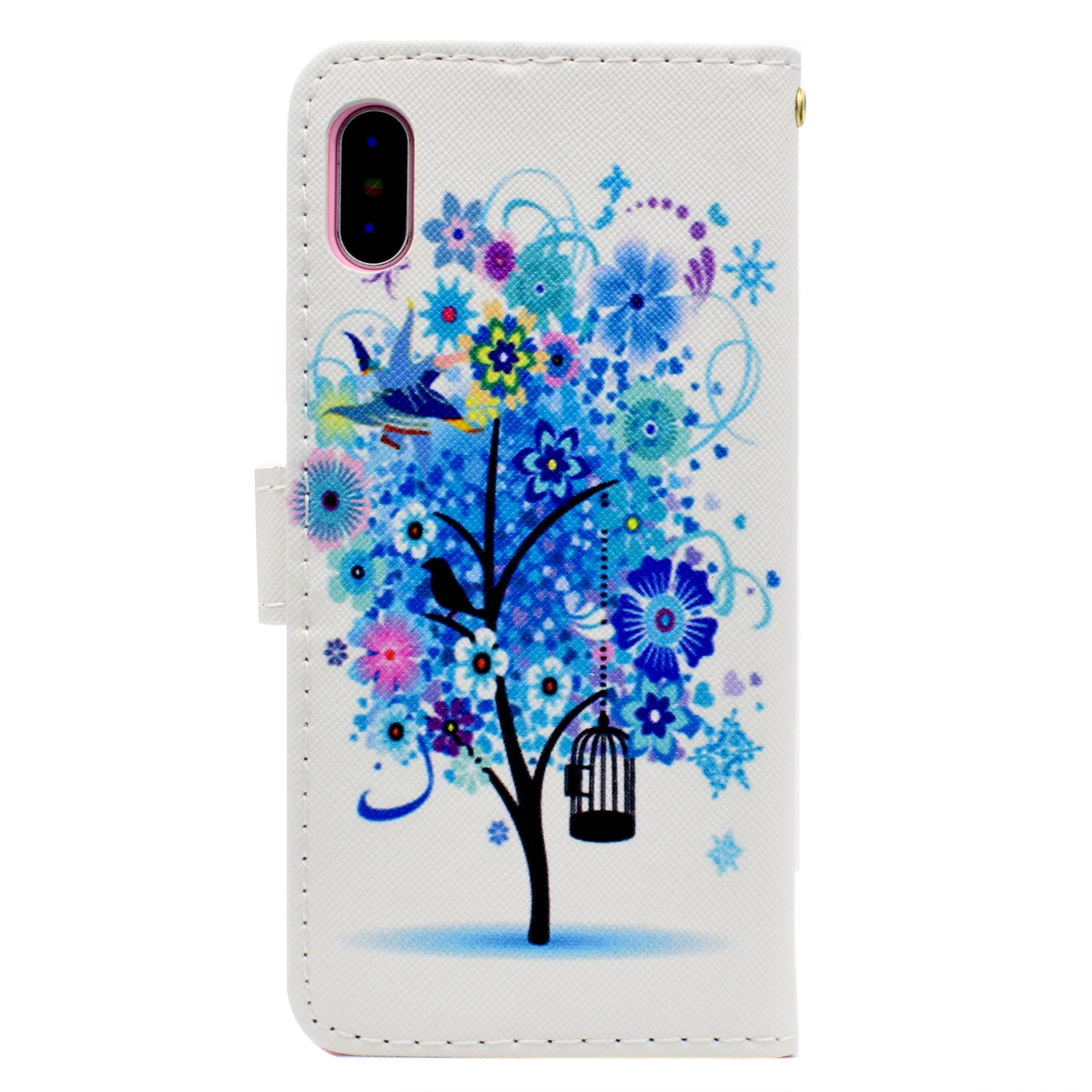 Чехол supreme тонкий чехол из искусственной кожи для iphone x s роскошная задняя крышка