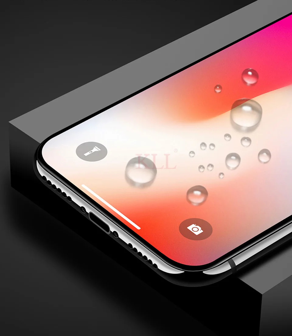 6D изогнутый край Полное покрытие из закаленного стекла для iPhone 11 Pro Max X XS MAX XR Защитная пленка для экрана для iPhone 6 6s 7 8 Plus стекло