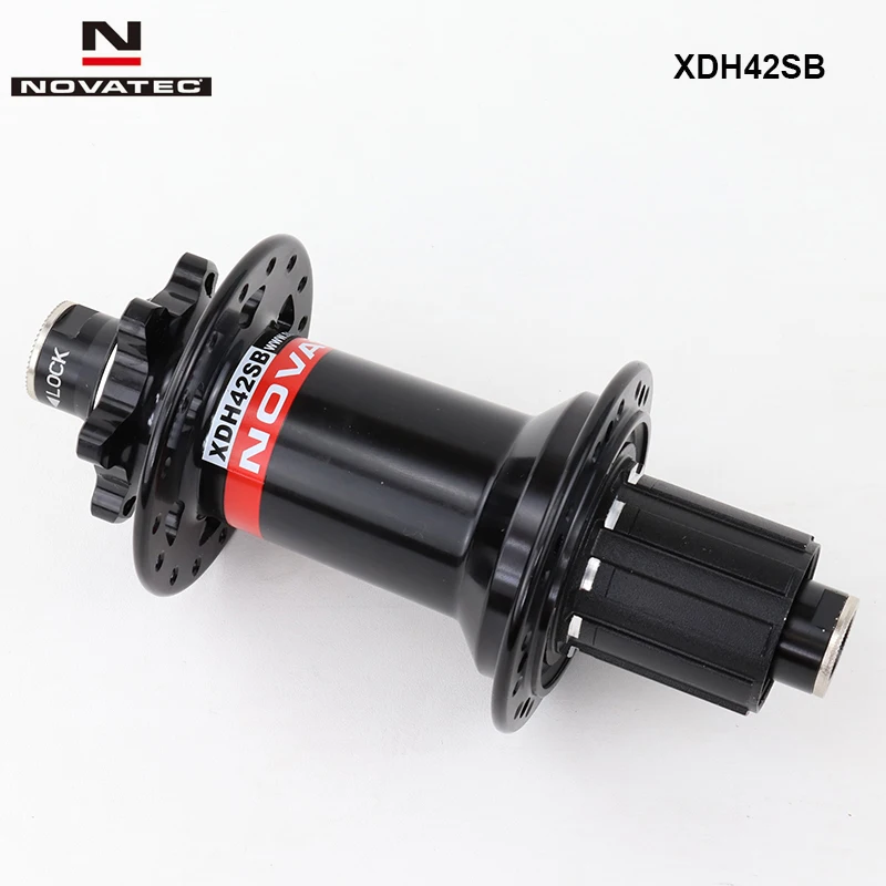 Novatec XDH42SB горный велосипед с отверстиями 32H ступица для горных велосипедов 12 мм