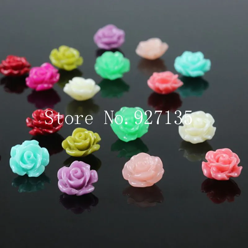 30pcs/lot 8mm Dia Wholesale Freeshipping Custom made Artificial coral Rose Loose Ball bead DIY Bracelets Jewelry materials | Украшения и