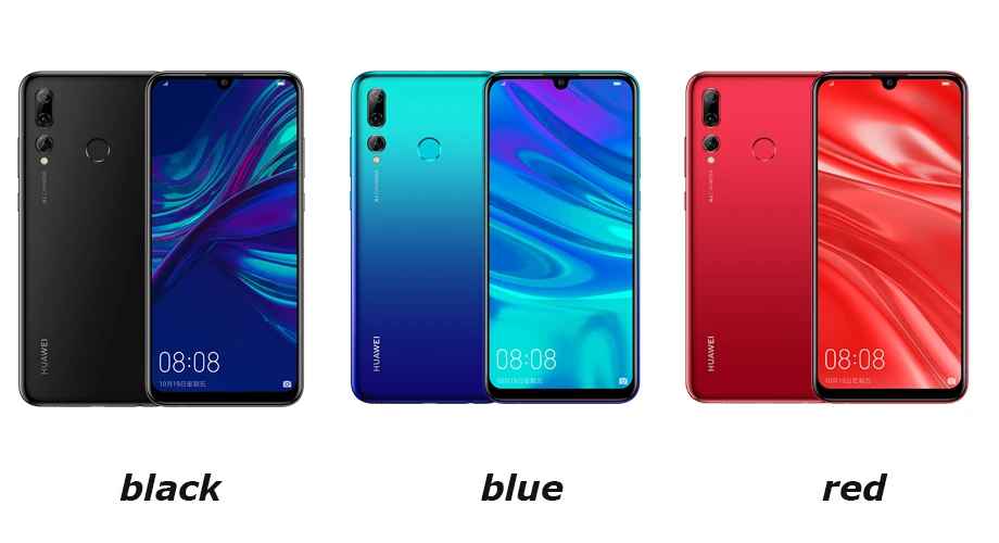Стоковый мобильный телефон HuaWei Enjoy 9S Kirin 710 отпечатков пальцев 6,2" ips 2340X1080 4 ГБ ОЗУ 128 Гб ПЗУ 9,0 Мп Android смартфон
