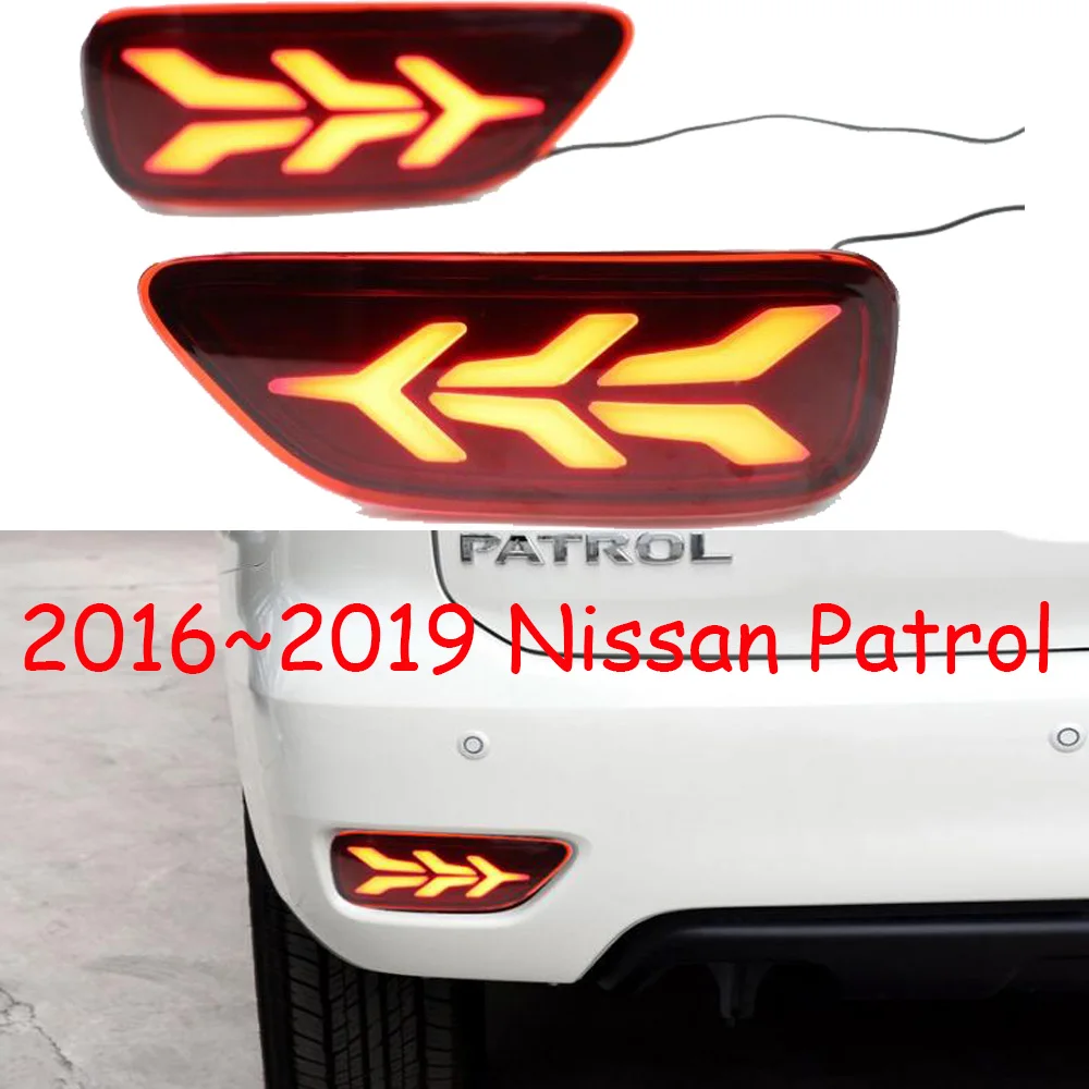 2PCS Rear Fog Lamp For Patrol rear light 2012~2019y Car LED Bumper Light Brake Turn Signal Reflector | Автомобили и мотоциклы