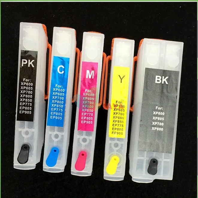 Многоразового cartridg T2621 Заправка картриджей для Epson XP-600 XP-820 XP-605 XP-700 XP-800 XP520 XP620 XP625 с
