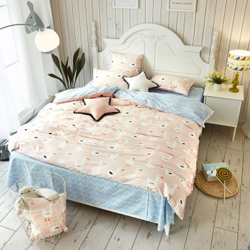 Новая кровать из четырех предметов креативный детский спальный мешок с защитой