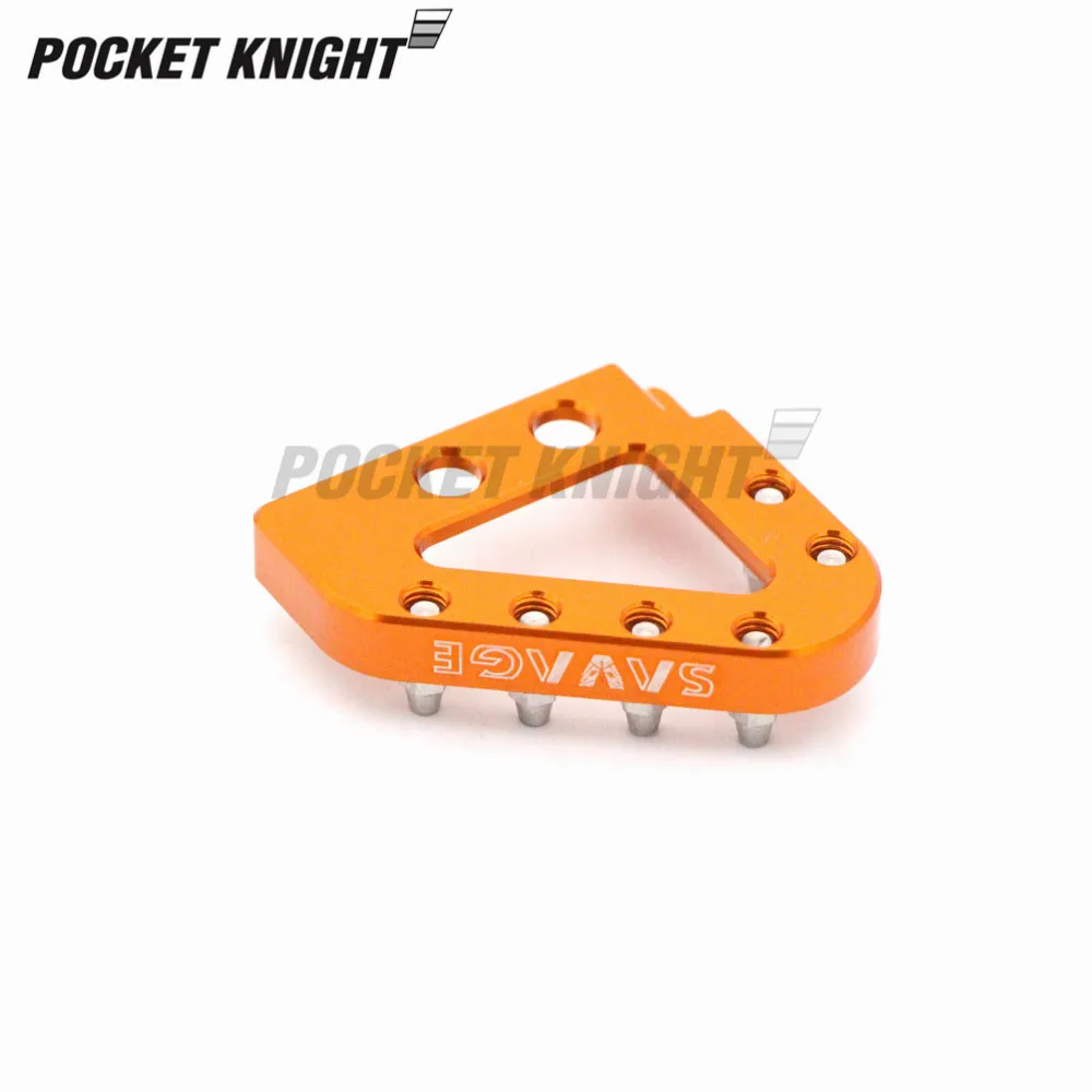 Задние педали тормоза шаг пластины бутсы для KTM SX SXS 65 85 105 125 144 150 250 450 505 525 540