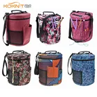 Сумка для вязания крючком, сумка для хранения пряжи, женская сумка-Органайзер для вязания спиц, сумка для вязания крючком для женщин