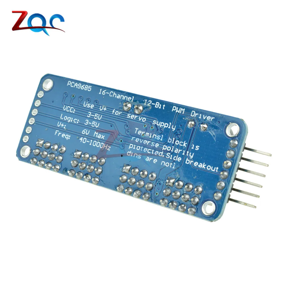 PCA9685 16 канальный 12Bit ШИМ Серводвигатель плата контроллера IIC интерфейс для Arduino
