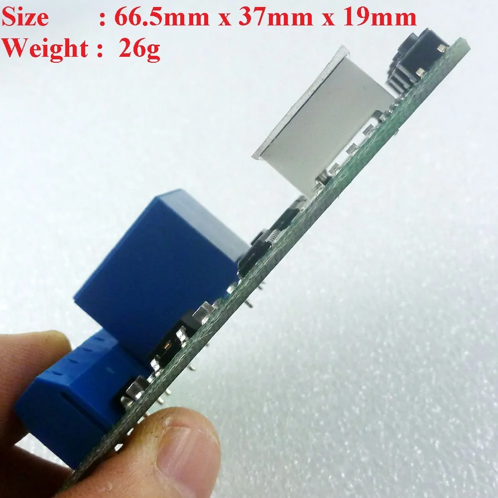 12 В постоянного тока триггер Многофункциональный само-Блокировка реле таймер