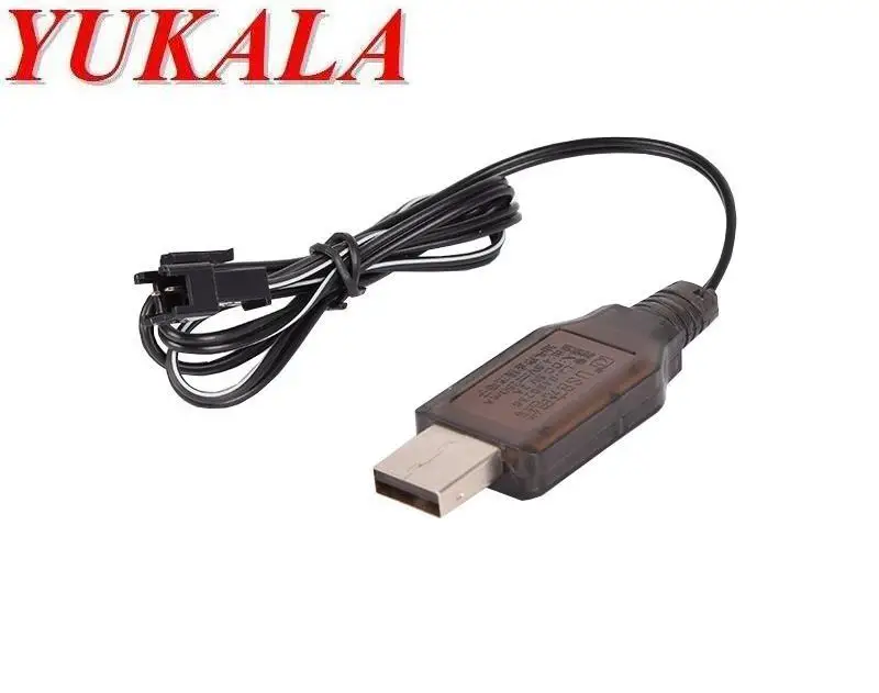 YUKALA 4 8 V USB зарядное устройство для Ni CD/4 MH батарея с SM 2P разъем 2 шт./лот|4.8v charger|charger