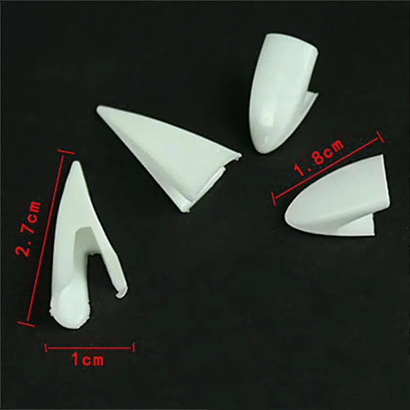 Горячая продажа 4 шт. ужасающие Зубы вампира зомби дьявол зубы клыки Хэллоуин