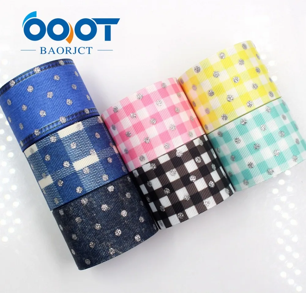 OOOT BAORJCT G 18703 595 38 мм 10 ярдов флэш мультфильм ленты термопечать grosgrain Свадебные