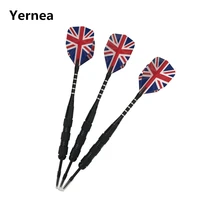 yernea 3pcs professional steel tip darts 20g dardos nickel plated iron dart body aluminium alloy dart shaft pet flight