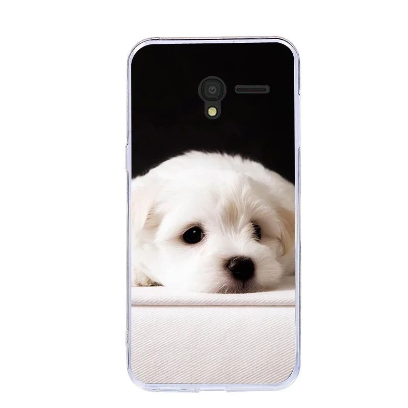 Силиконовый чехол для Alcatel OneTouch Pixi 3 4G 5017D 5019D One Touch pixi3 OT 5017X/5017A/5017E 5019 задней панели