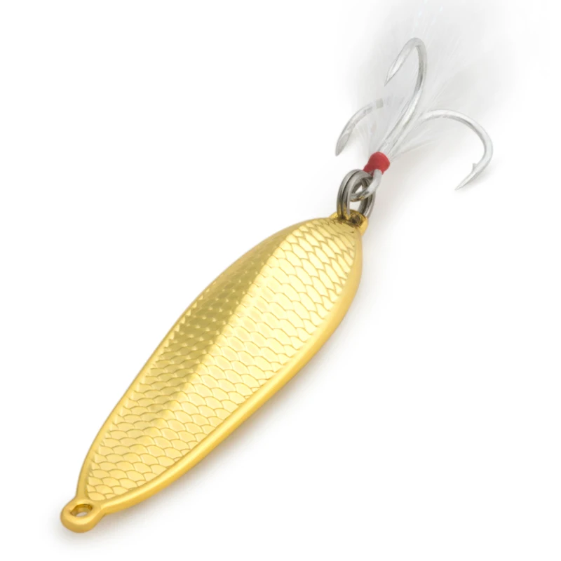 Приманка для рыбалки Fshing серебристая золотая металлическая с блестками наживка