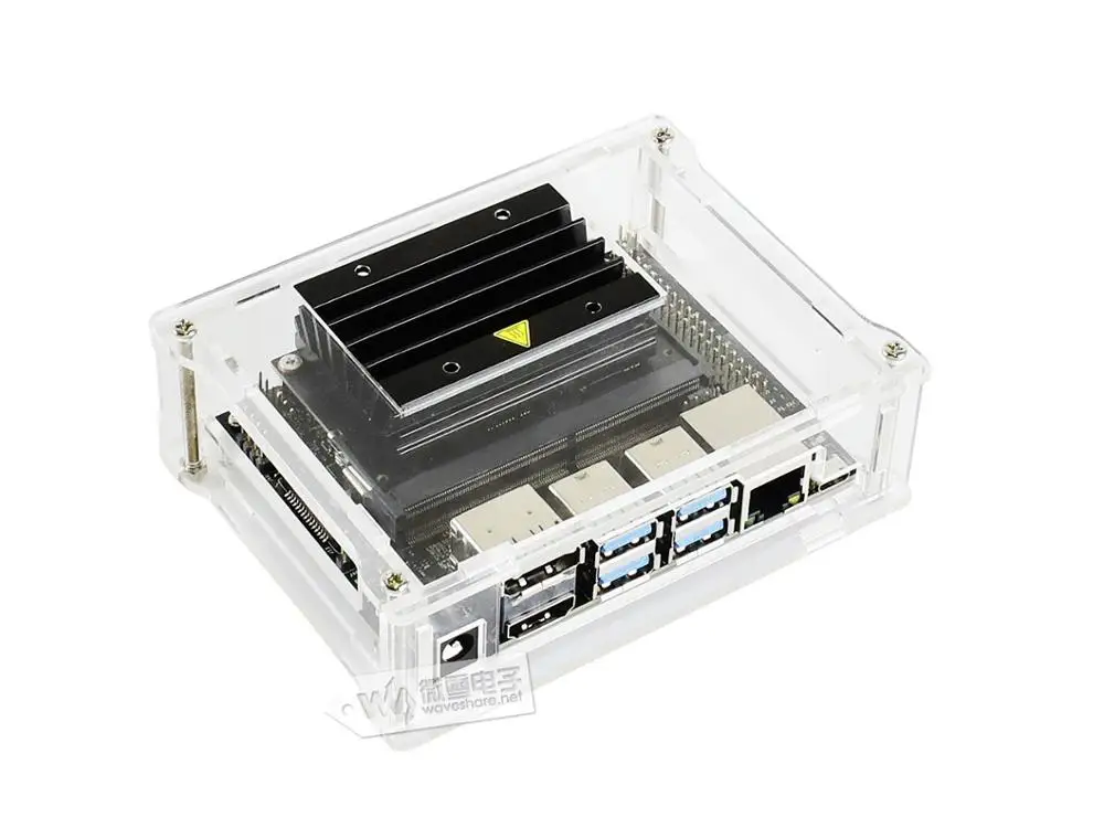 Jetson Nano чехол (A) тип А для Developer Kit акриловый красивый пылеотталкивающий