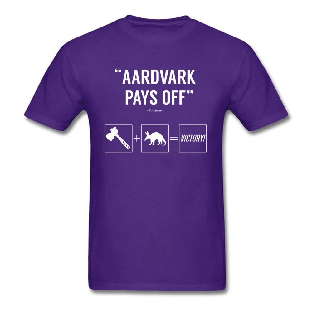 Футболка Aardvark Победа торбьорга черная уличная одежда мужские футболки на День