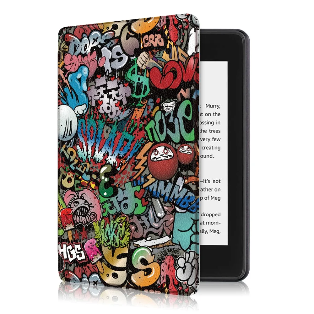 Умный тонкий магнитный складной чехол для электронной книги Amazon Kindle Paperwhite 2018