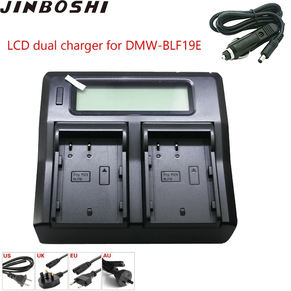 1 шт. LCD двойное быстрое зарядное устройство для Panasonic DMW BLF19 батарея Lumix DMC GH3 GH4