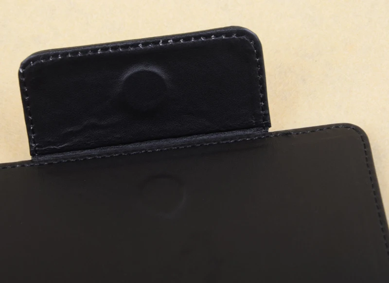 Больших размеров из искусственной кожи Ресторан Держатель чеков кошелек