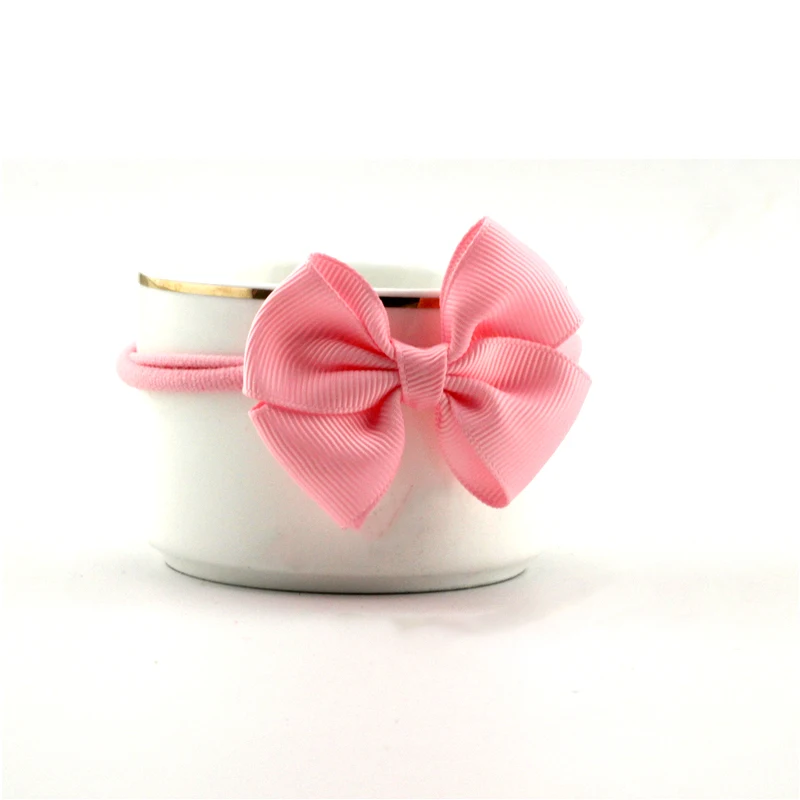 30 шт 2," лента луки с заколки для девочек бант для волос, бутик HairClip Головные уборы лук эластичный резинка для волос Бабочка Детские аксессуары для волос