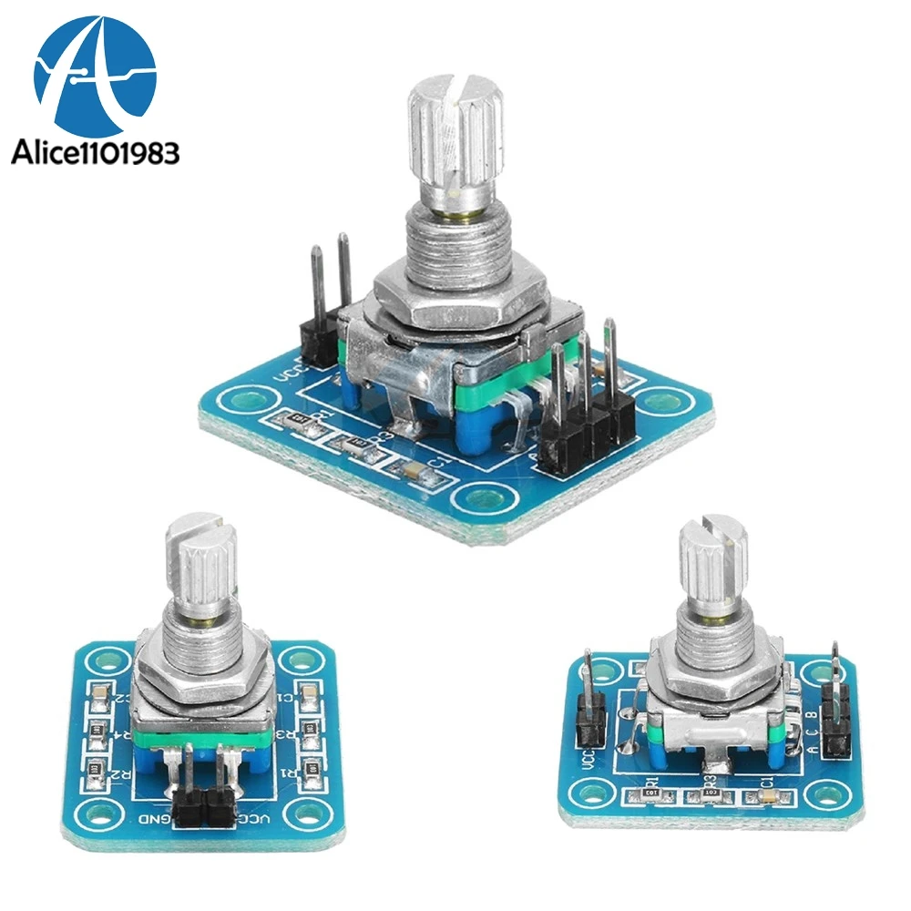 Модуль энкодера с поворотом на 360 градусов для Arduino Модульная плата кодирования