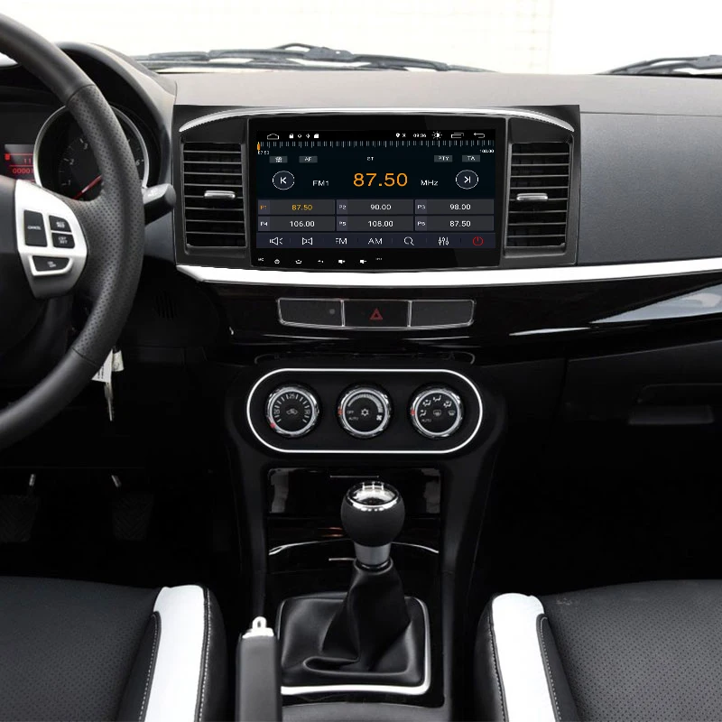 10 1 &quotDSP ips экран Android 9 0 2 din gps Мультимедиа для Mitsubishi Lancer Радио Навигация стерео