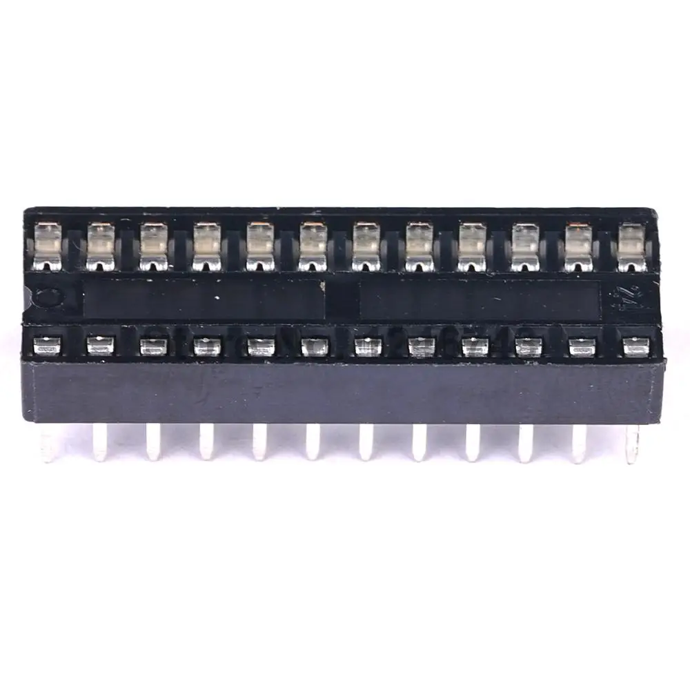 10 шт. 24 контакта 2 54 мм DIP SIP IC розетки адаптер паяного типа узкий|socket|socket 754 motherboards for