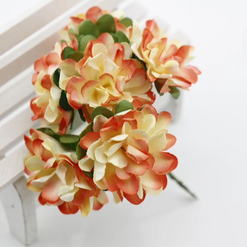 6 шт. искусственные мини-цветы для украшения вечевечерние | Дом и сад