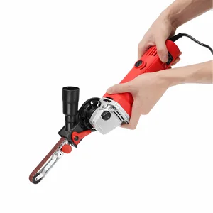 Адаптер для шлифовальной ленты M10, сделай сам для электрической угловой шлифовальной машины 100 мм 4 дюйма для деревообработки и металла