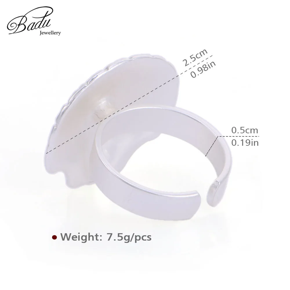 

Badu Gold Sea Clam Shell Finger Ring Cuff Bohemian Punk Style Adjustable Rings for Women Party Jewelry Dropshipping