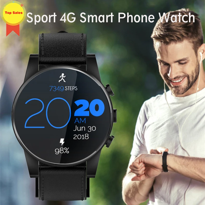 4G WIFI умные часы android 3B/32 ГБ Facebook/Twitter/WhatsApp Bluetooth 4 GPS Smartwatch 2-мегапиксельная камера