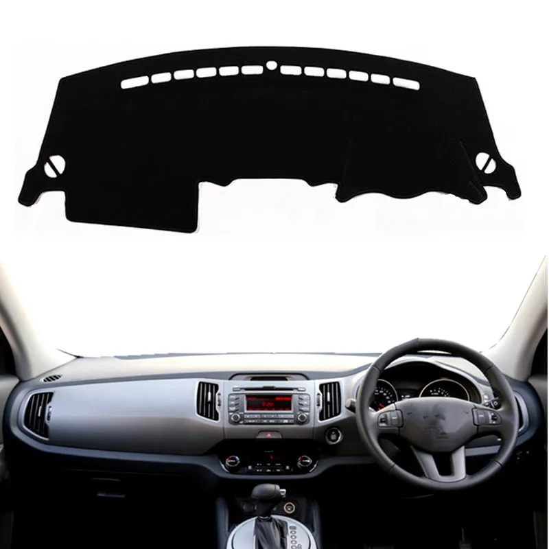 Для Kia Sportage R 2011 2012 2013 2014 2015 приборной панели автомобиля крышка коврик коврики