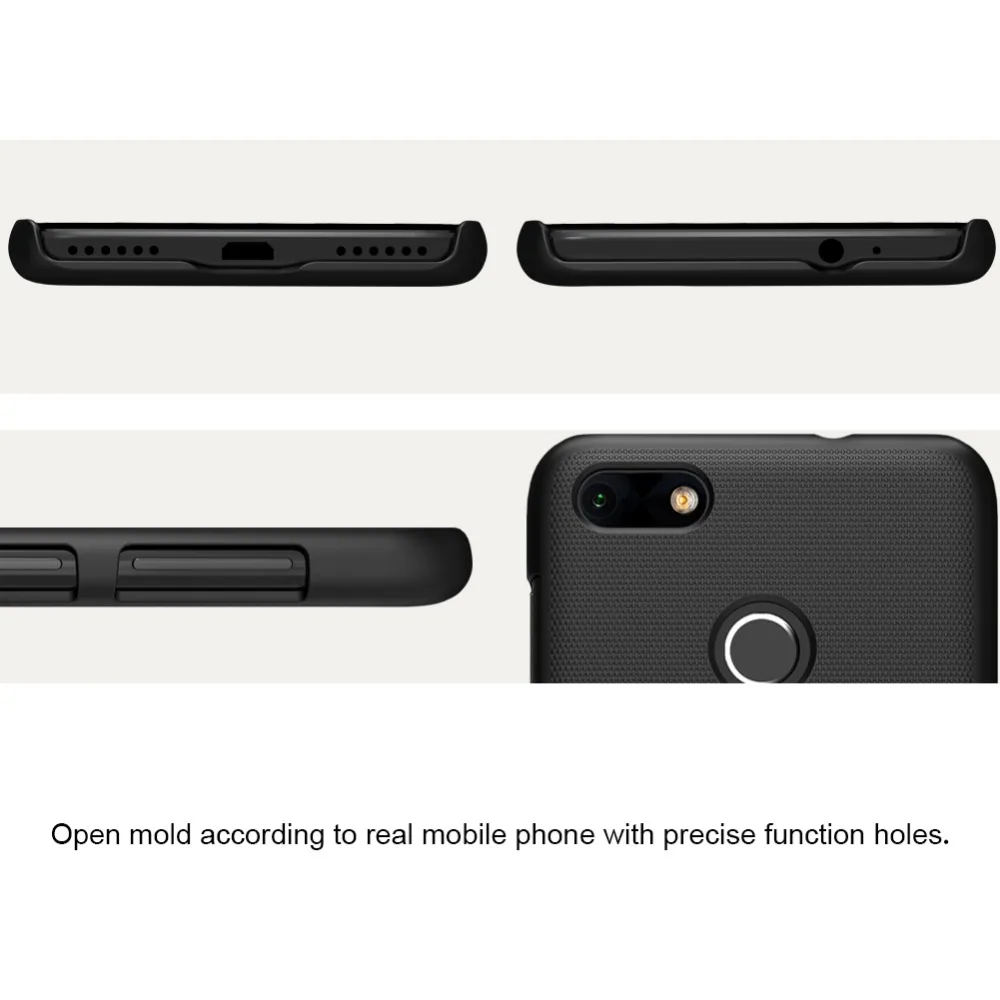 For huawei Y6 Pro 2017 case 5.2 inch Nillkin frosted hard plastic back cover for P9 Lite Mini |