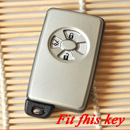 Автомобильный ключ для Toyota Avalon Camry Corolla Yaris Smart Remote Car Key Jacket 3 кнопки remote protect shell