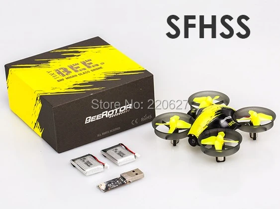 BeeRotor 5 8 GHz 25mW 40CH TinyBee 78 мм микро FPV гоночный Квадрокоптер Futaba SFHSS 2 4G приемник комбо