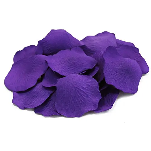 200 Saverpack Beautiful Dark Purple Premium Quality Silk Rose Petals | Свадьбы и торжества