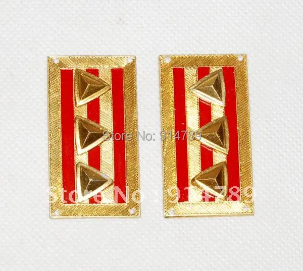 Китайская армия Второй мировой войны KUOMINTANG полковник вкладки для воротника